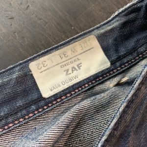 Diesel jeans 31x32 wash 0081w